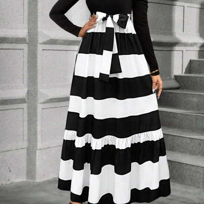 ⌛Limited-Time Offer-Floral Long Sleeve A-Line Maxi Dress for Women