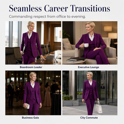 ⌛Limited-Time Offer-Women's 3-Piece Business Suit Set
