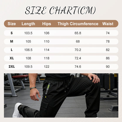 ✨ Rugged Everyday Comfort | Men's Multi-Pocket Outdoor Cargo Pants