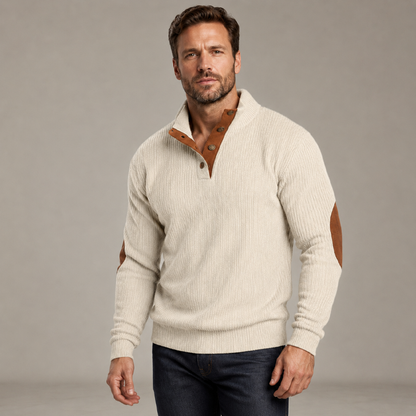 ⌛Limited-Time Offer-Men's Corduroy Stand Collar Sweatshirt
