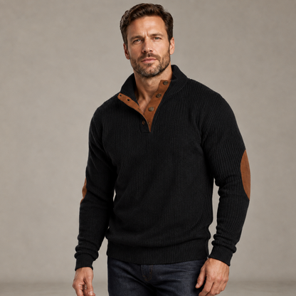⌛Limited-Time Offer-Men's Corduroy Stand Collar Sweatshirt