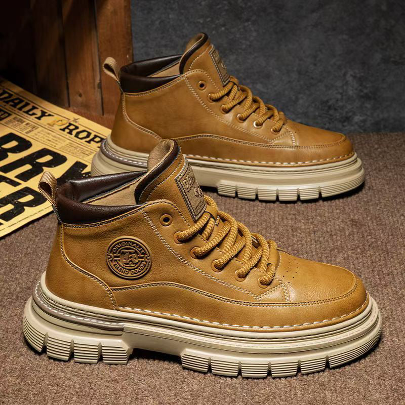 ⌛Limited-Time Offer-Men's Retro Waterproof Ankle Boots