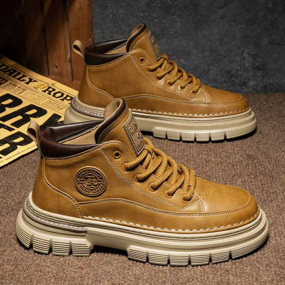 ⌛Limited-Time Offer-Men's Retro Waterproof Ankle Boots