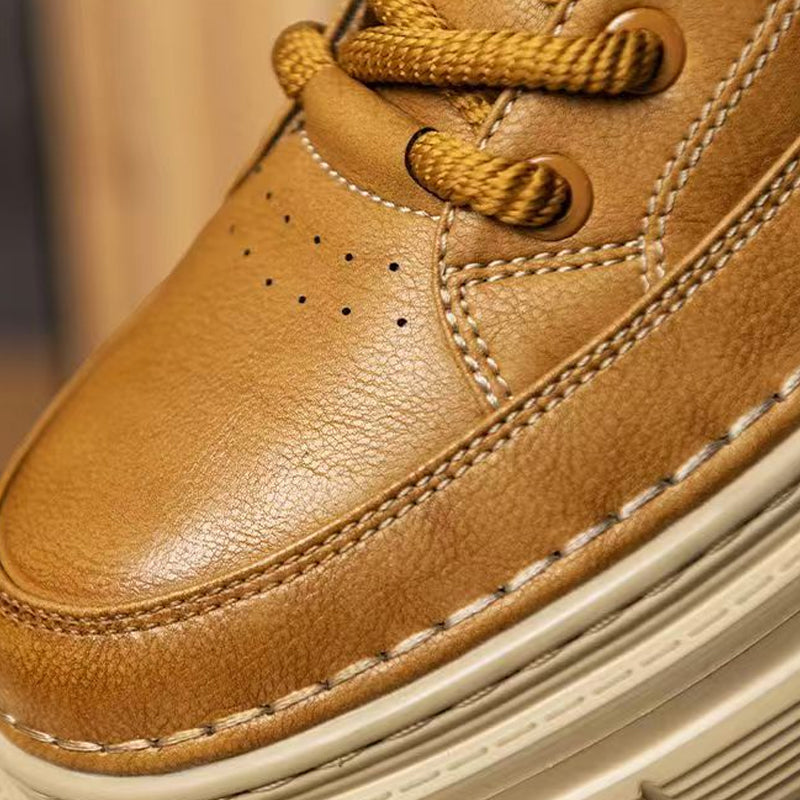⌛Limited-Time Offer-Men's Retro Waterproof Ankle Boots