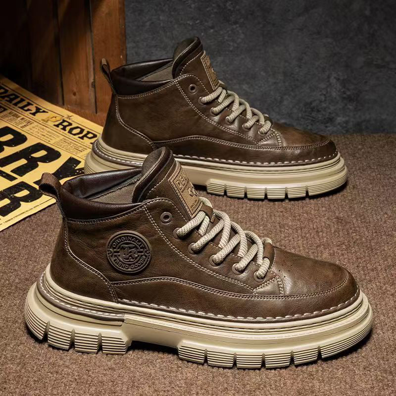 ⌛Limited-Time Offer-Men's Retro Waterproof Ankle Boots