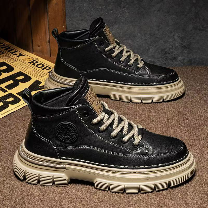 ⌛Limited-Time Offer-Men's Retro Waterproof Ankle Boots
