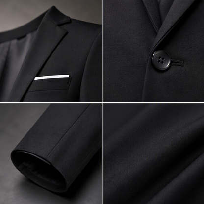 ✨Limited-Time Offer-Men Slim Fit Button Lapel Blazer