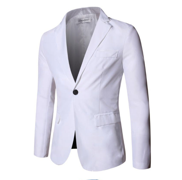 ✨Limited-Time Offer-Men Slim Fit Button Lapel Blazer