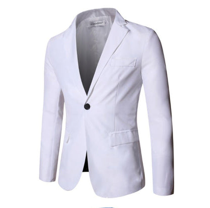 ✨Limited-Time Offer-Men Slim Fit Button Lapel Blazer