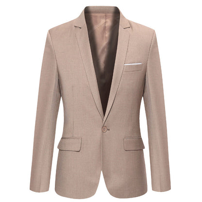 ✨Limited-Time Offer-Men Slim Fit Button Lapel Blazer