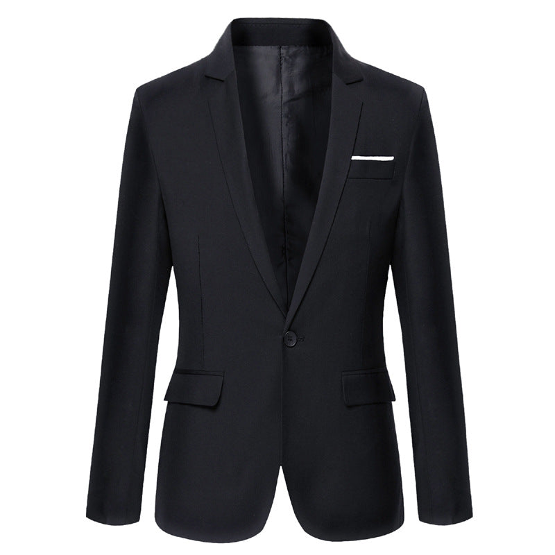 ✨Limited-Time Offer-Men Slim Fit Button Lapel Blazer