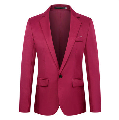 ✨Limited-Time Offer-Men Slim Fit Button Lapel Blazer