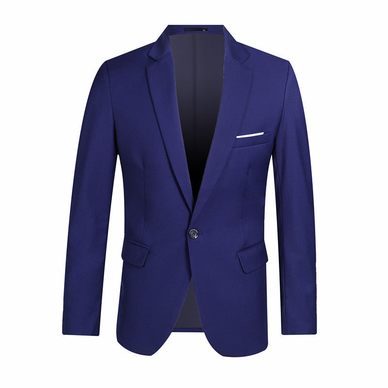 ✨Limited-Time Offer-Men Slim Fit Button Lapel Blazer