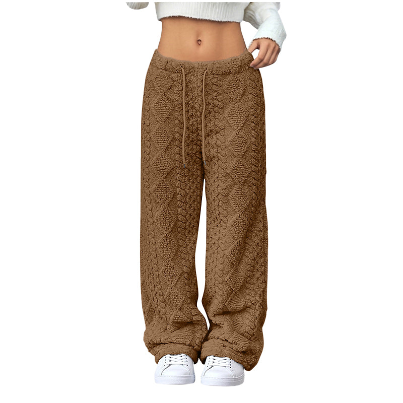 Women's Casual Straight-Leg Drawstring Pants