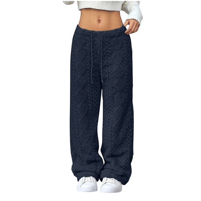 Women's Casual Straight-Leg Drawstring Pants