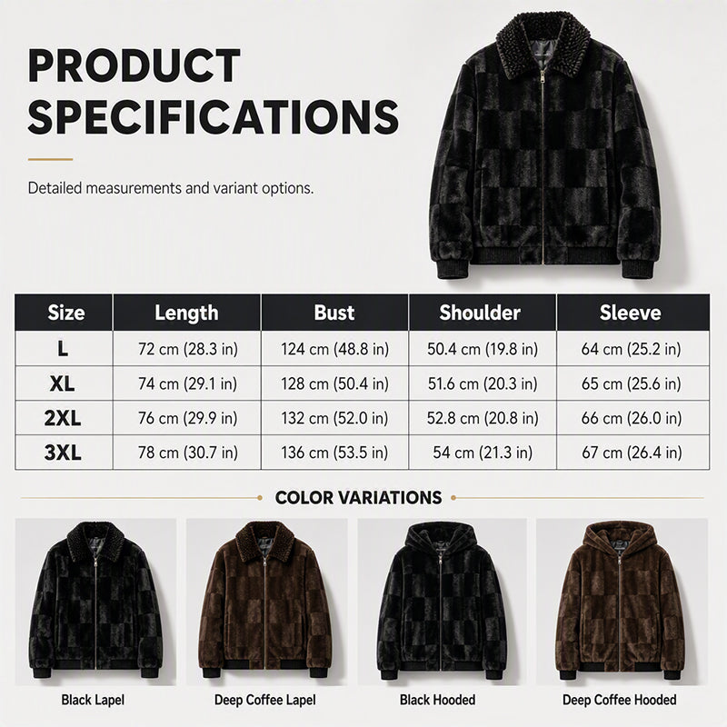 Men's Thick Warm Winter Jacket