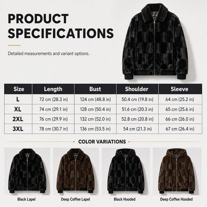 Men's Thick Warm Winter Jacket
