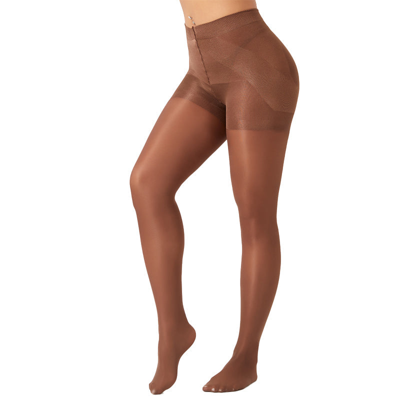 ✨ Smooth Everyday Comfort | Women's Run-Resistant Ultra-Sheer Invisible Pantyhose