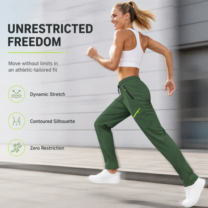 ⌛Limited-Time Offer-Women's Casual Athletic Pants with Zipper Pockets