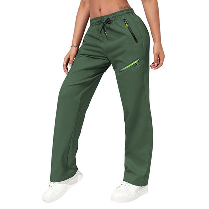 ⌛Limited-Time Offer-Women's Casual Athletic Pants with Zipper Pockets