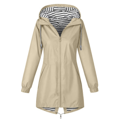 Women's Outdoor Waterproof Hooded Jacket