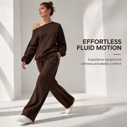 ⌛Limited-Time Offer-Women's Sweatshirt & Sweatpants 2-Piece Set