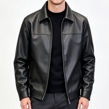 ⌛Limited-Time Offer-Refined Urban Leather Jacket