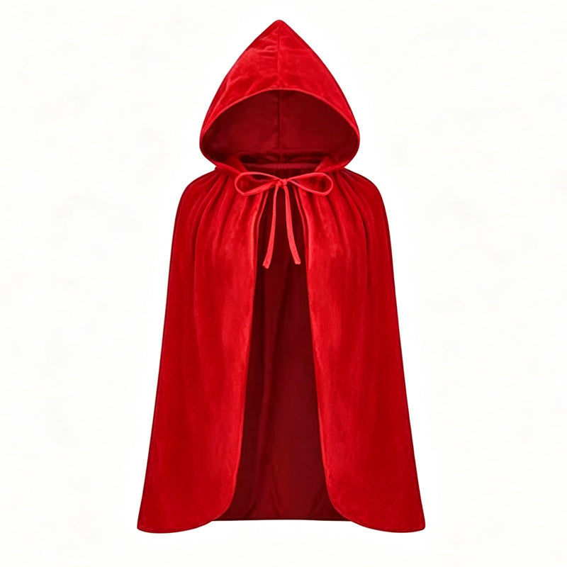 ⌛Limited-Time Offer-Dramatic Hooded Lace Cape