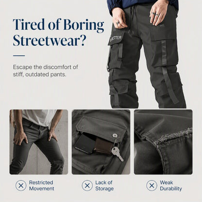 ⌛Limited-Time Offer-Men's Loose Fit Cargo Pants