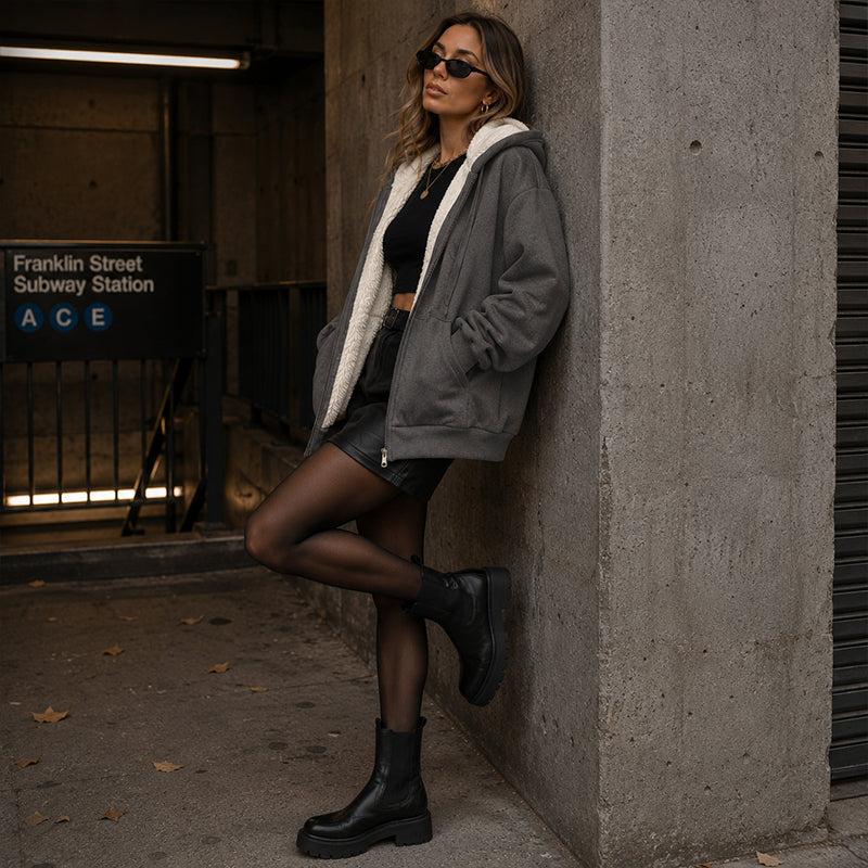 Women's Winter Warmth Hoodie Jacket