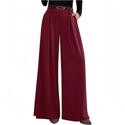 🌸 New Arrival | Women's High-Waisted Relaxed Wide-Leg Pants