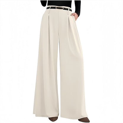 🌸 New Arrival | Women's High-Waisted Relaxed Wide-Leg Pants