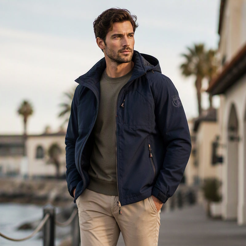 🌧️ Weather-Ready Utility | Men's Waterproof Windproof Multi-Pocket Jacket
