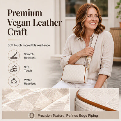 ⌛Limited-Time Offer-Stylish 3-Layer Diamond-Patterned Crossbody Bag