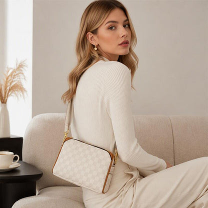 ⌛Limited-Time Offer-Stylish 3-Layer Diamond-Patterned Crossbody Bag