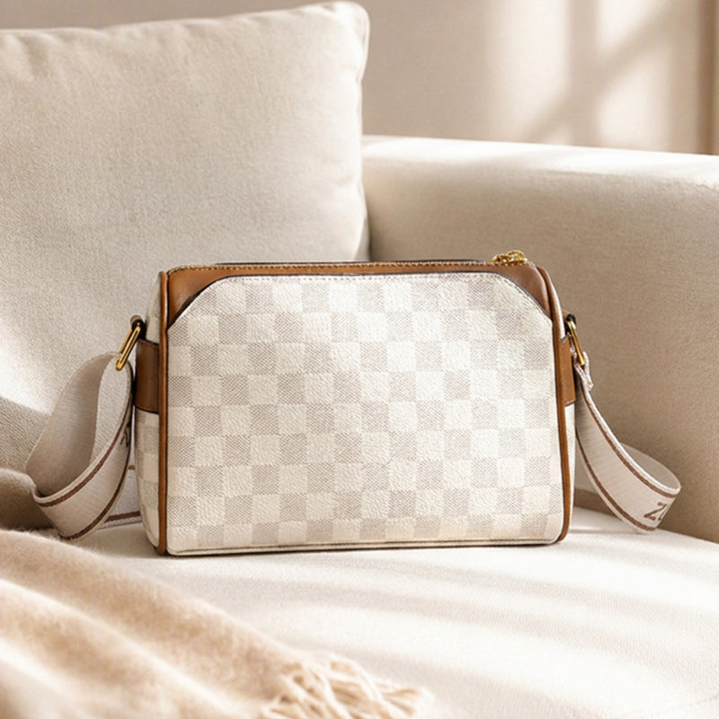 ⌛Limited-Time Offer-Stylish 3-Layer Diamond-Patterned Crossbody Bag