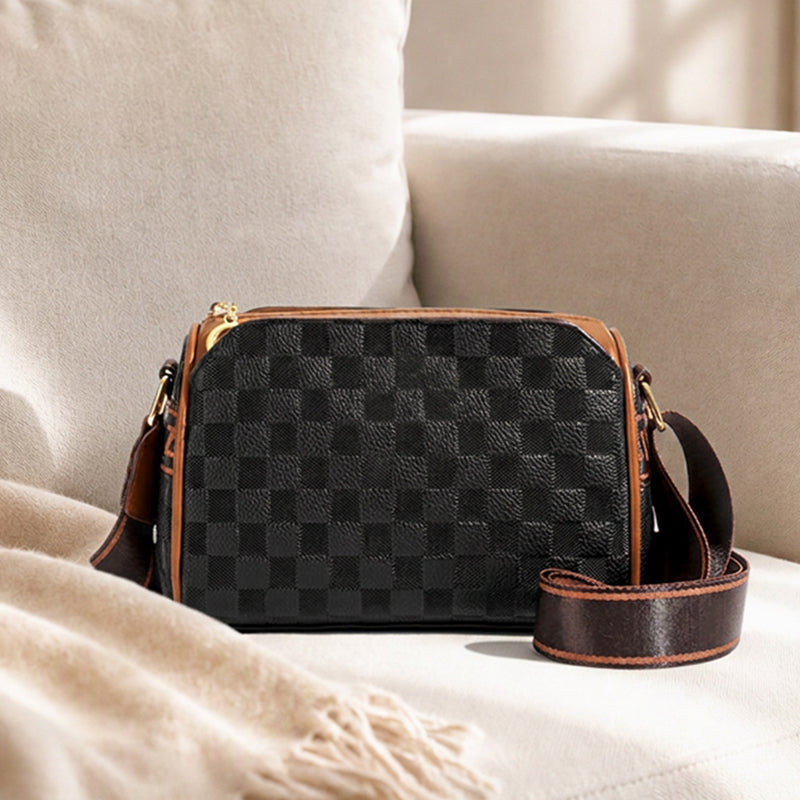 ⌛Limited-Time Offer-Stylish 3-Layer Diamond-Patterned Crossbody Bag