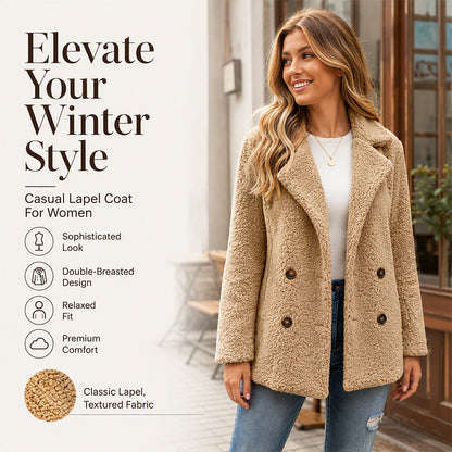 ❄️ Cozy Winter Coverage | Women's Relaxed-Fit Warm Jacket