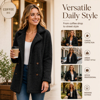 ❄️ Cozy Winter Coverage | Women's Relaxed-Fit Warm Jacket