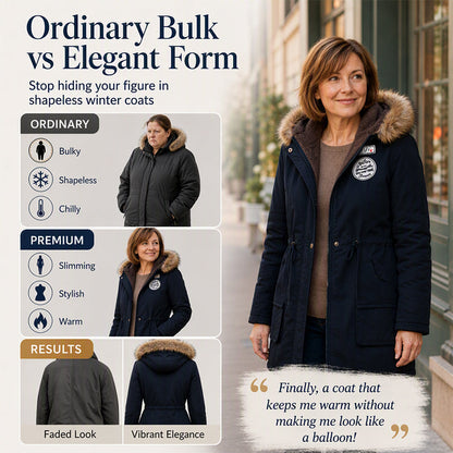 ❄️ Cozy Winter Coverage | Women's Warm-Lined Hooded Parka Jacket