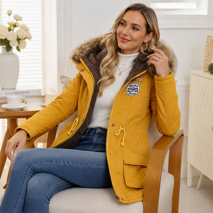 ❄️ Cozy Winter Coverage | Women's Warm-Lined Hooded Parka Jacket