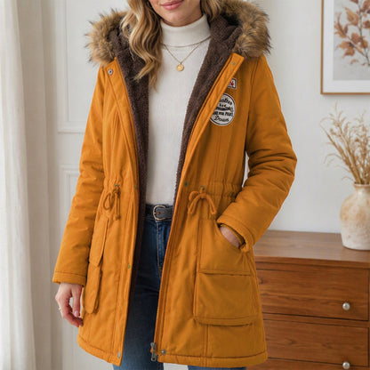 ❄️ Cozy Winter Coverage | Women's Warm-Lined Hooded Parka Jacket