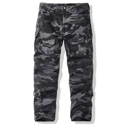 Men's Multi-Pocket Camouflage Cargo Pants