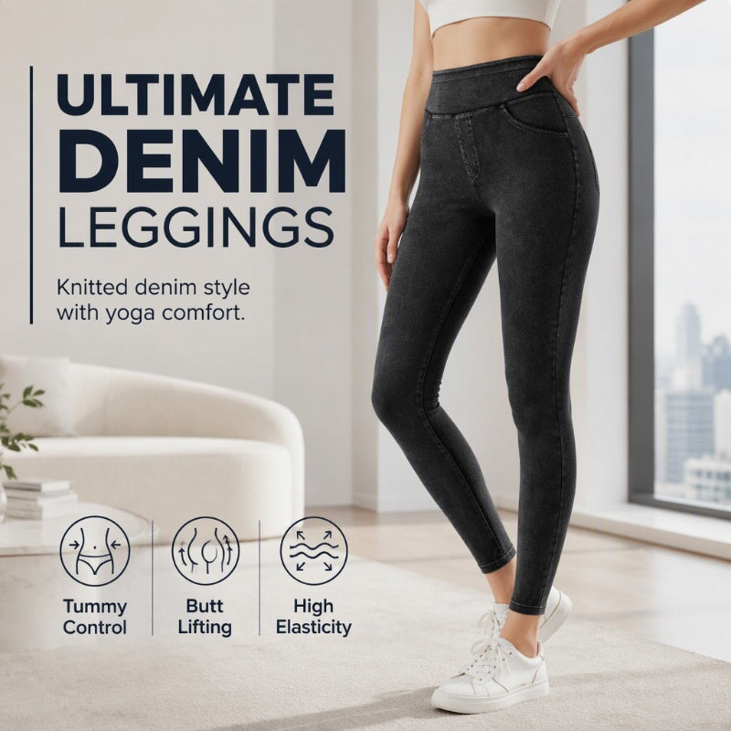 👖 Flattering Denim | Women's High-Waisted Slim Pencil-Leg Ankle Jeans