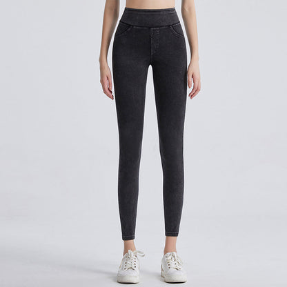 👖 Flattering Denim | Women's High-Waisted Slim Pencil-Leg Ankle Jeans