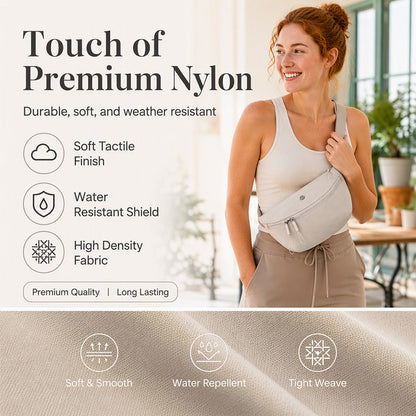 🌙 Minimal Shape, Easy Everyday Carry | Women's Half-Moon Crossbody Bag