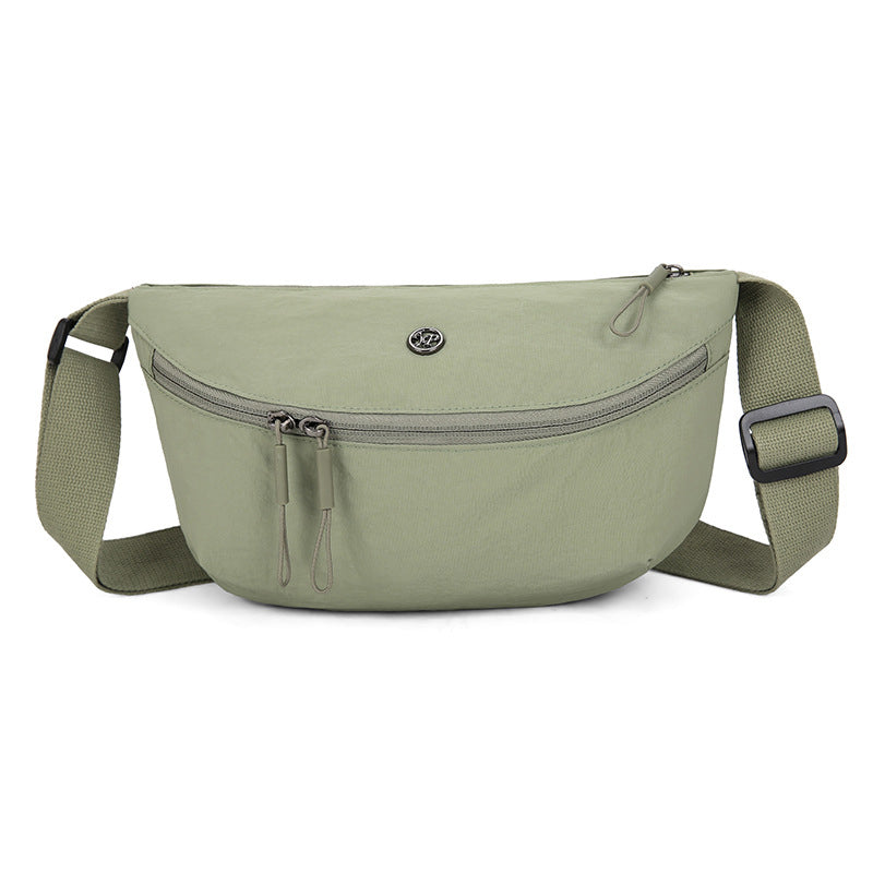 🌙 Minimal Shape, Easy Everyday Carry | Women's Half-Moon Crossbody Bag
