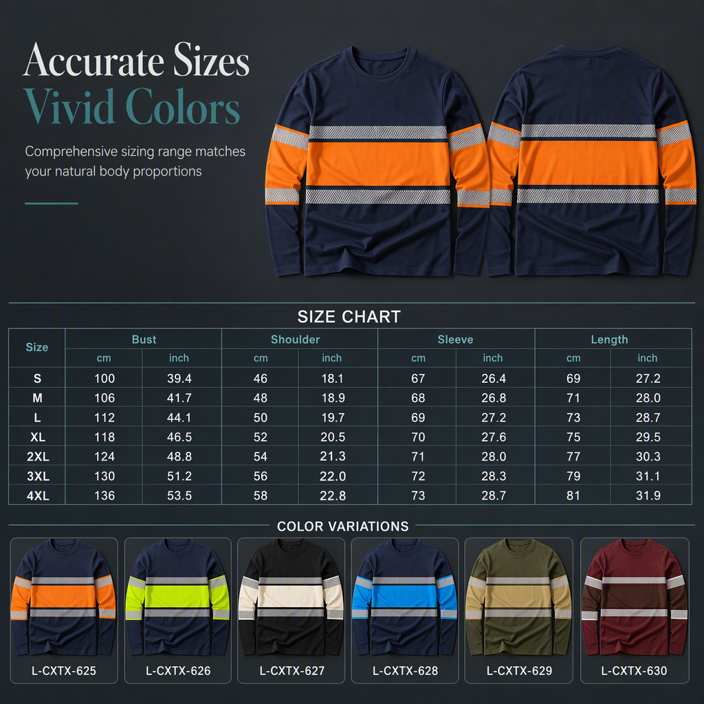 Men's Casual Long Sleeve T-Shirt