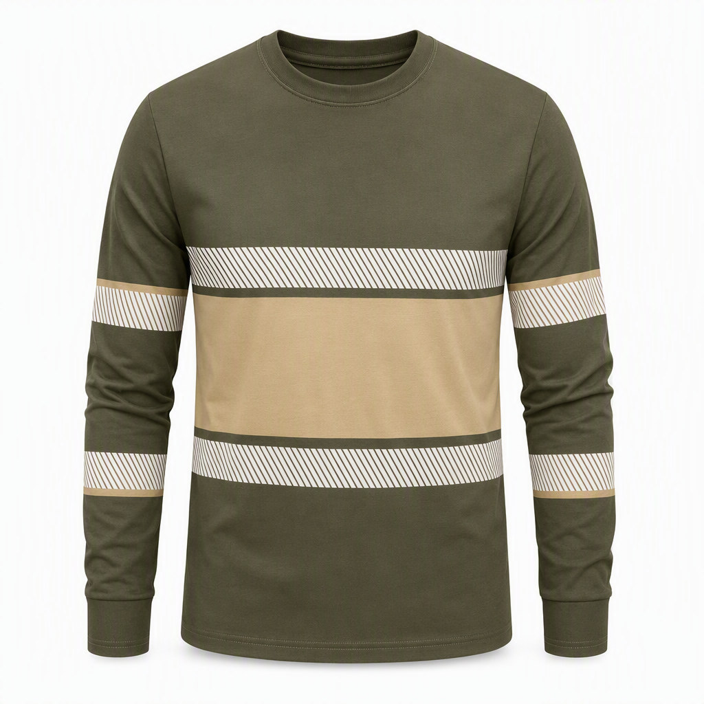 Men's Casual Long Sleeve T-Shirt