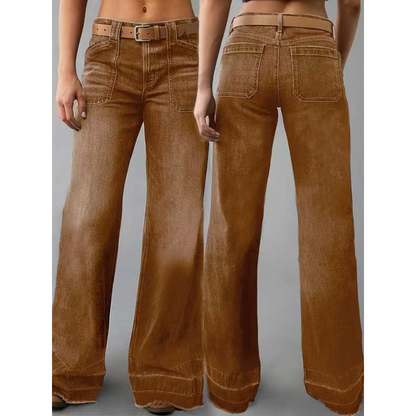 Wowen's Stretch Straight Leg Jeans